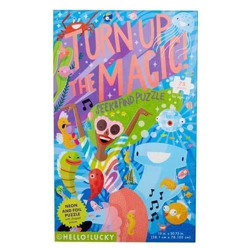 TURN UP THE MAGIC SEEK + FIND PUZZLE