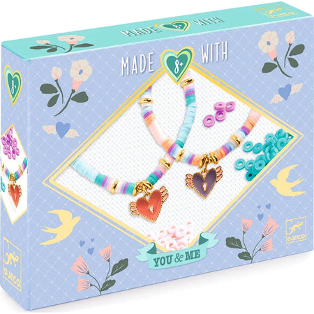 You & Me Beads and Jewelry Heart Heishi | Bead Craft Kit