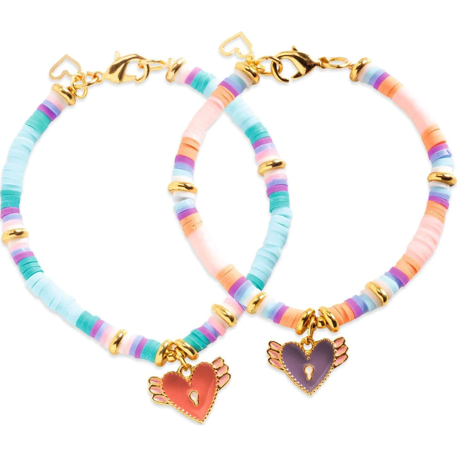 You & Me Beads and Jewelry Heart Heishi | Bead Craft Kit