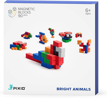 Magnetic Blocks - Bright Animals