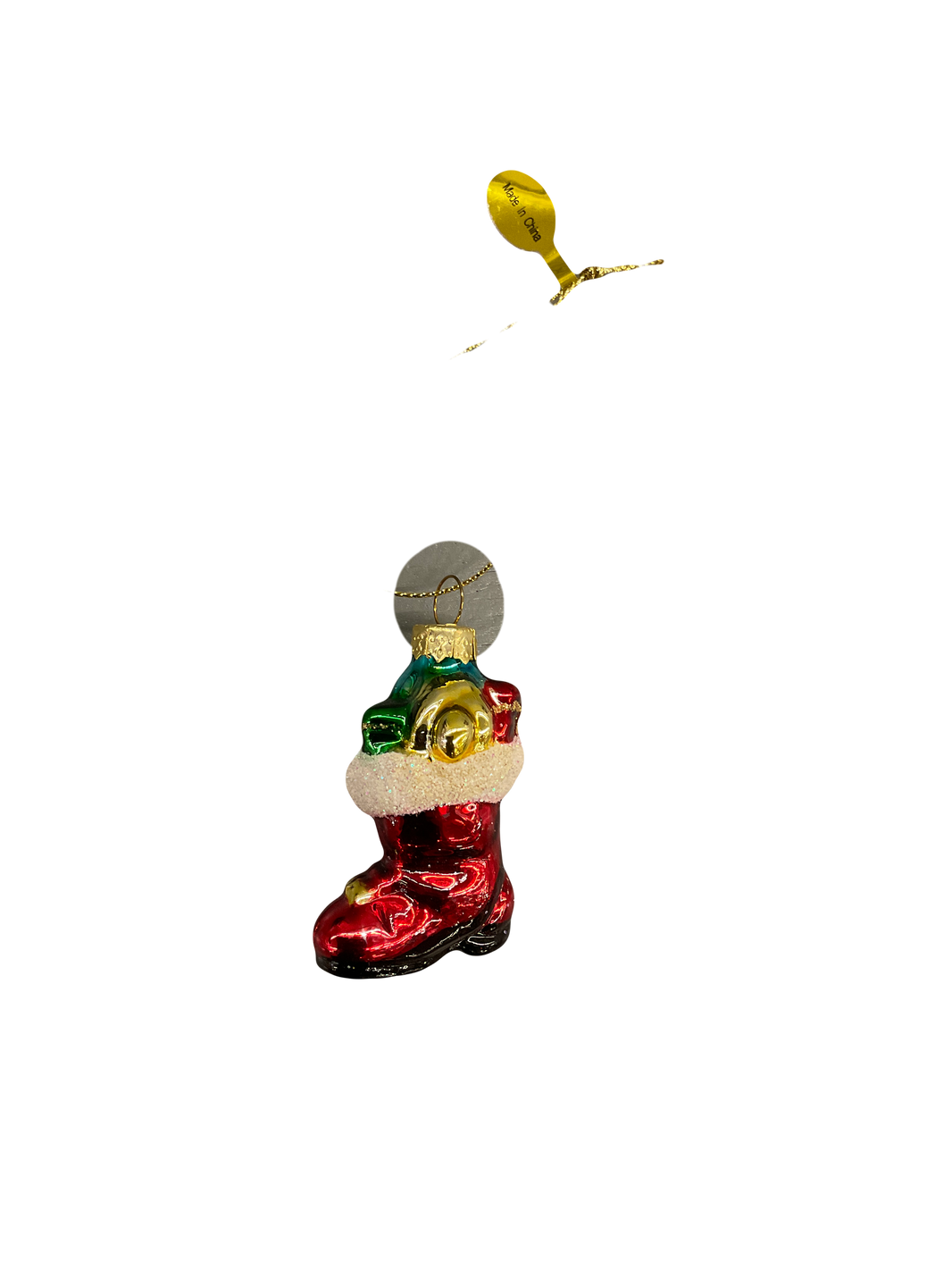 Tiny Glass Christmas Ornaments Assorted