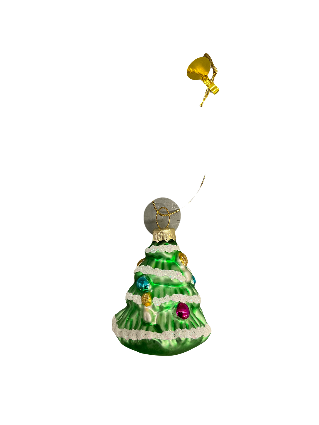 Tiny Glass Christmas Ornaments Assorted