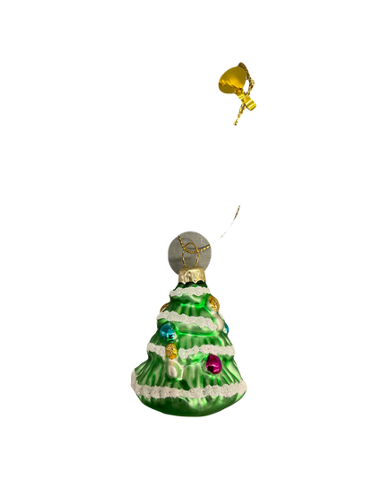 Tiny Glass Christmas Ornaments Assorted