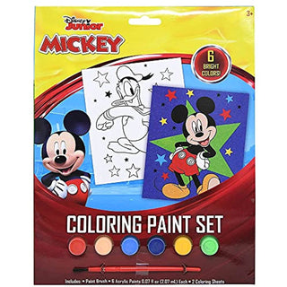Disney Junior Mickey Mouse Coloring Paint Set