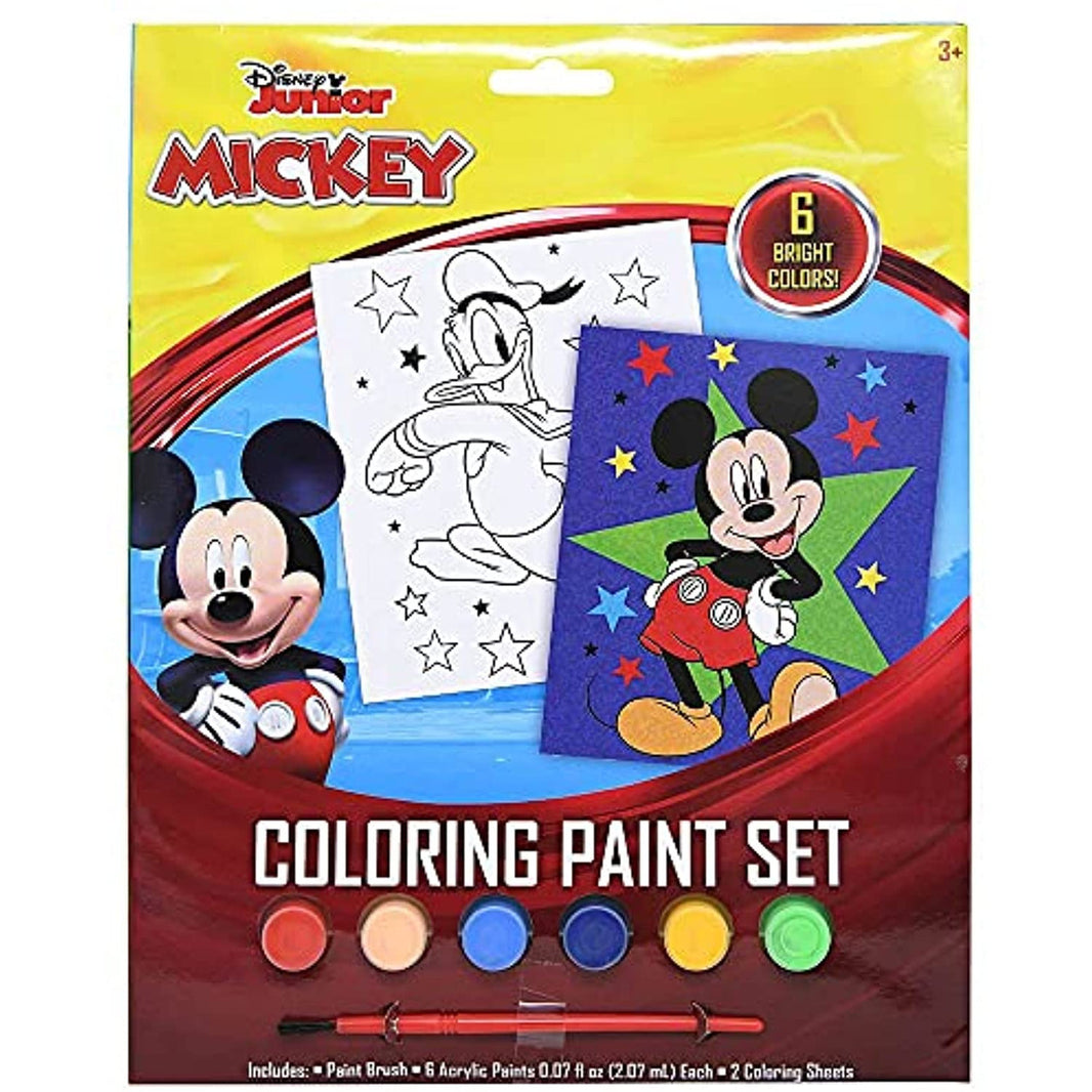 Disney Junior Mickey Mouse Coloring Paint Set