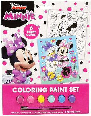 Disney Junior Minnie Mouse Coloring Paint Kit