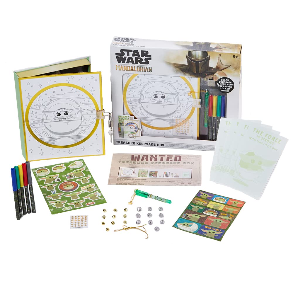 Star Wars The Mandalorian Treasure Keepsake Box
