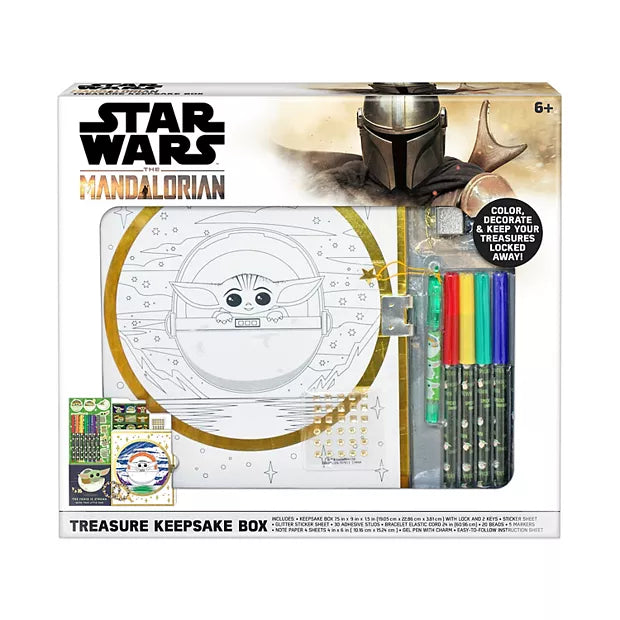 Star Wars The Mandalorian Treasure Keepsake Box