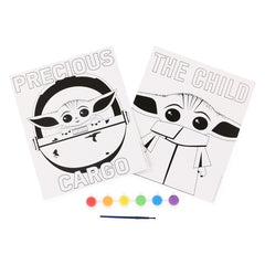 Star Wars The Mandalorian Coloring Paint Set