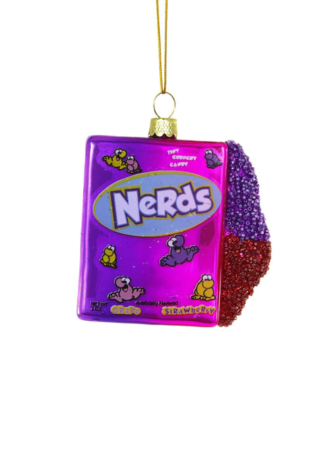 Nerds Glass Ornament