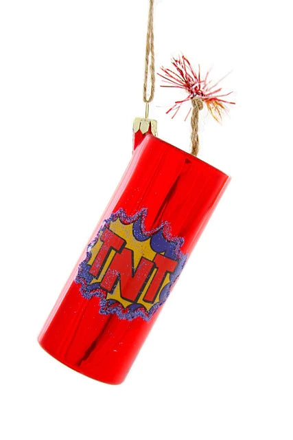 TNT Glass Ornament