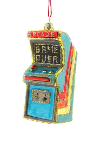 Vintage Inspired Arcade - Glass Ornament
