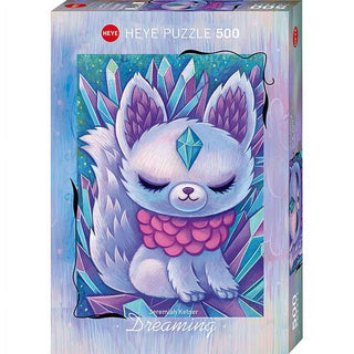 Dreaming Crystal Fox 500-piece Puzzle