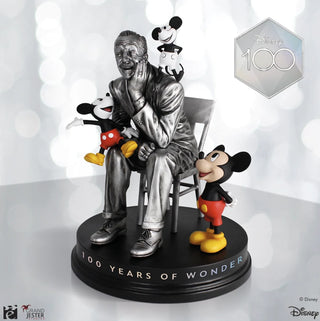 Disney 100 Years of Wonder Walt Disney and Mickey Through the Years Figure