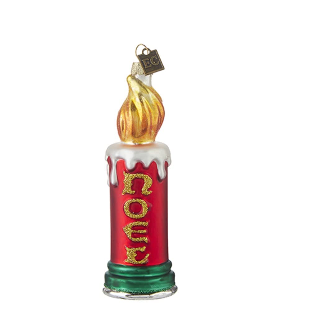 Christmas Candle Noel Ornament