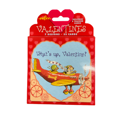 Eeboo “What’s up Valentine” Valentines Day Cards