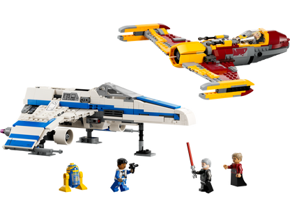LEGO 75364 New Republic E-Wing vs. Shin Haiti’s Starfighter