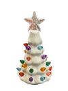 Small Lighted Ceramic Christmas Tree