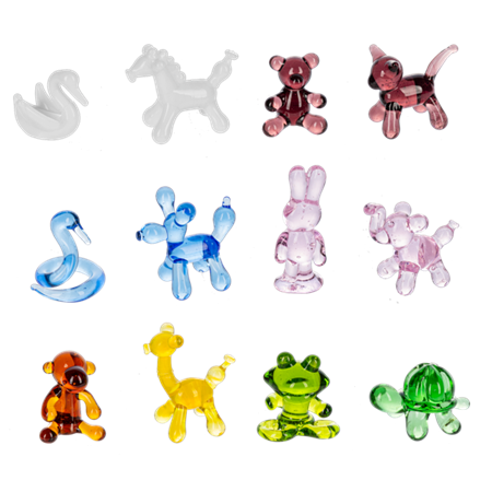 Glass Miniatures Balloon Animals