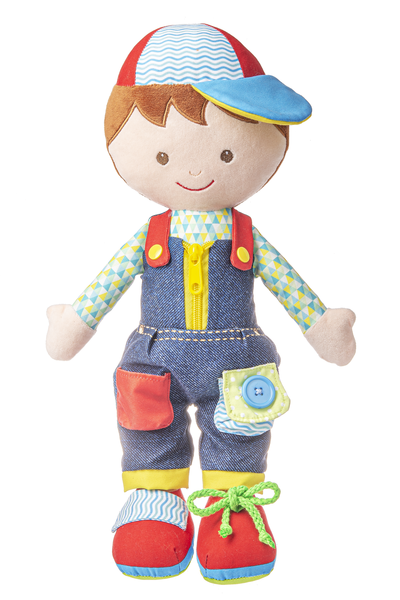 Learn to Dress Doll - Lightskin Boy