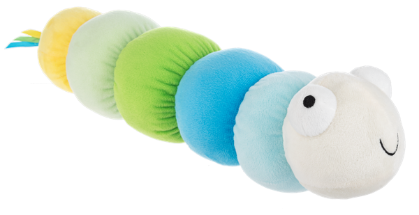 14” Wiggles Worm - Blue | Plush