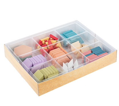 8.5" Wooden Pattern Blocks