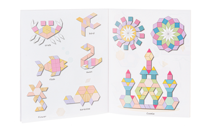 8.5" Wooden Pattern Blocks