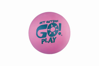 Classic 2.5" Pinky / Green Go Ball, Latex Rubber High Bounce Ball