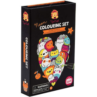 Glow Friends Neon Coloring Set