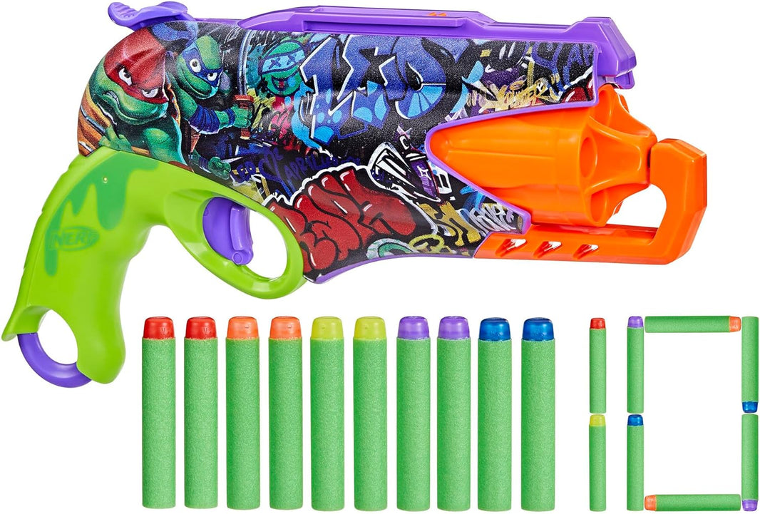 Nerf: Inked -  Teenage Mutant Ninja Turtles Blaster