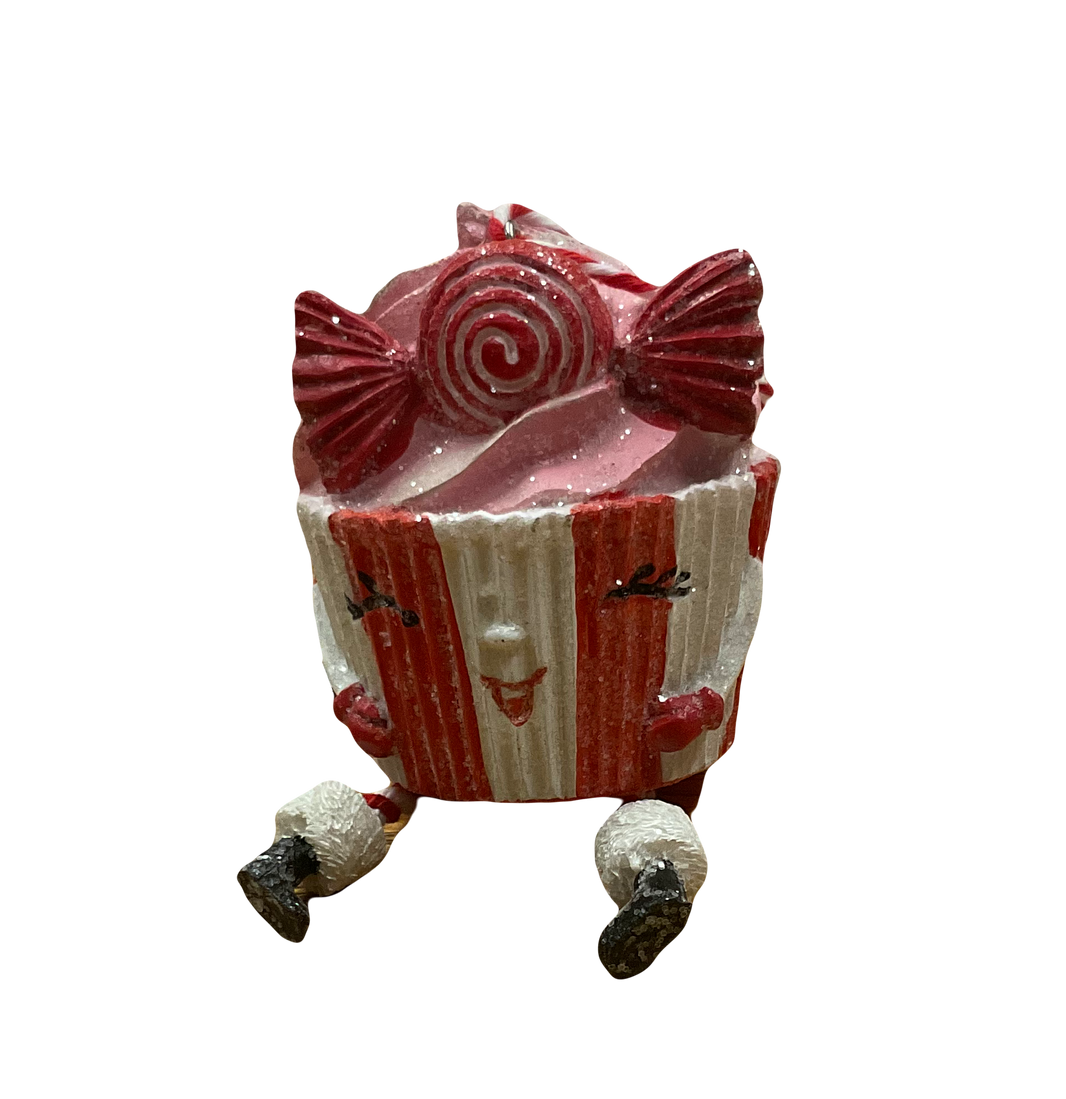 Cupcake Girl Ornament