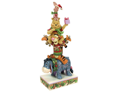 “Friendship & Festivities” Pooh and Friends Stack | Disney | Jim Shore