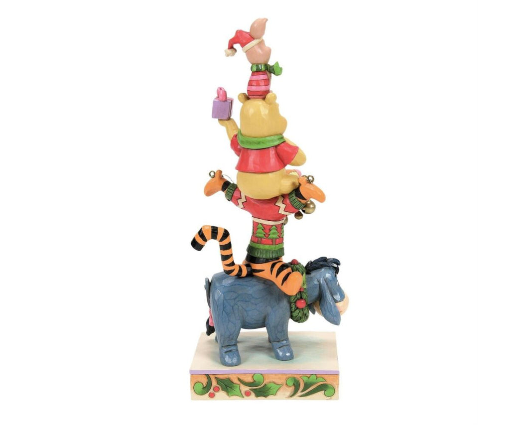 “Friendship & Festivities” Pooh and Friends Stack | Disney | Jim Shore