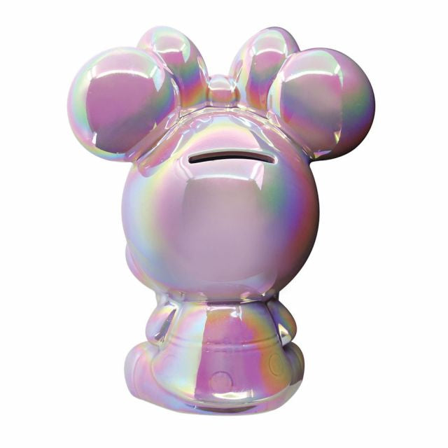 Minnie Mouse Iridescent Pink Ceramic Bank | Disney Showcase