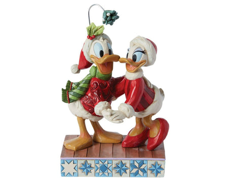 “Merry Mistletoe” | Disney - Donald and Daisy | Jim Shore