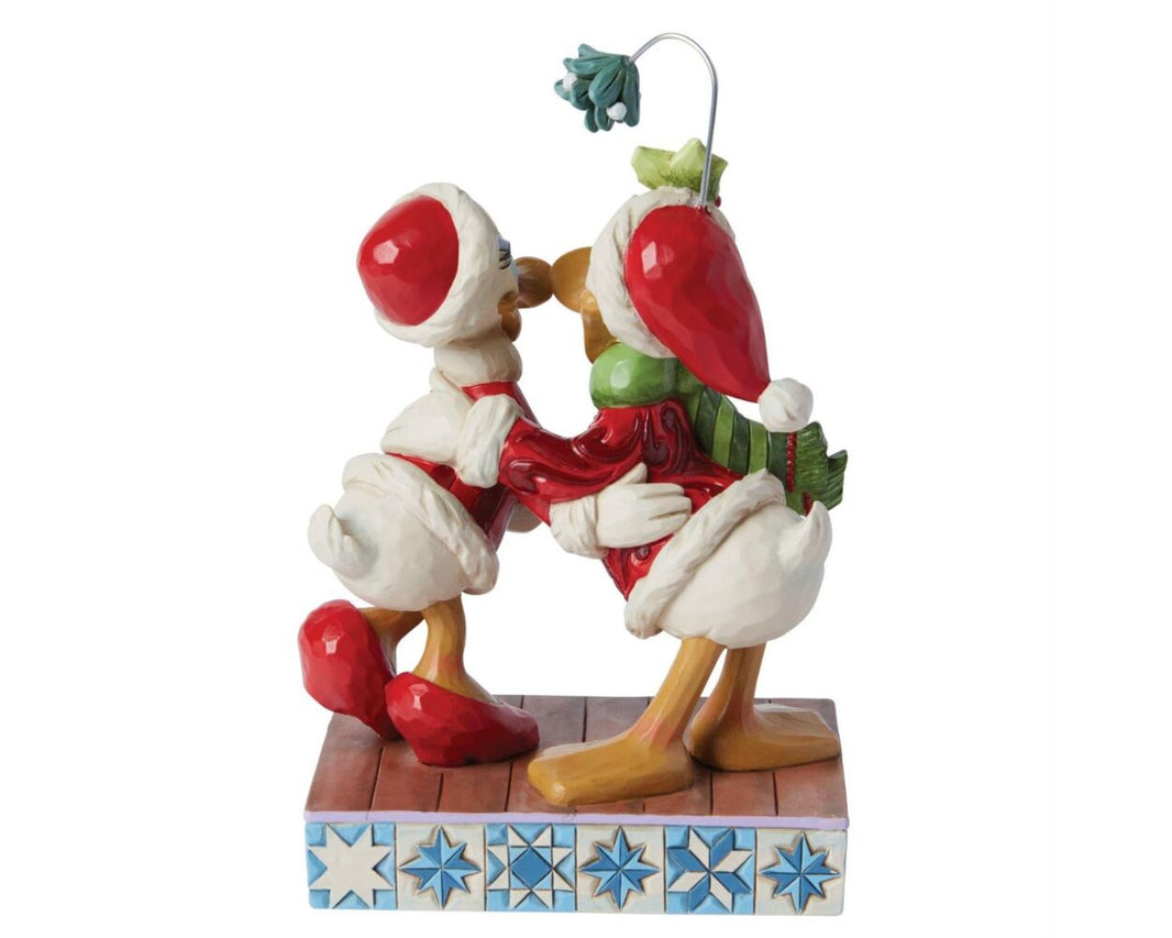 “Merry Mistletoe” | Disney - Donald and Daisy | Jim Shore