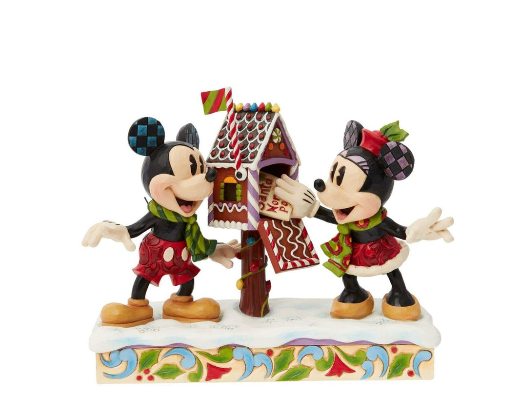 “Letters for Santa” | Disney - Mickey and Minnie | Jim Shore