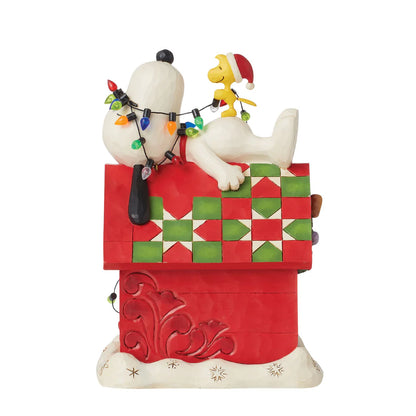 “Snoozing ‘til Christmas” | Peanuts- Snoopy Christmas Countdown | Jim Shore
