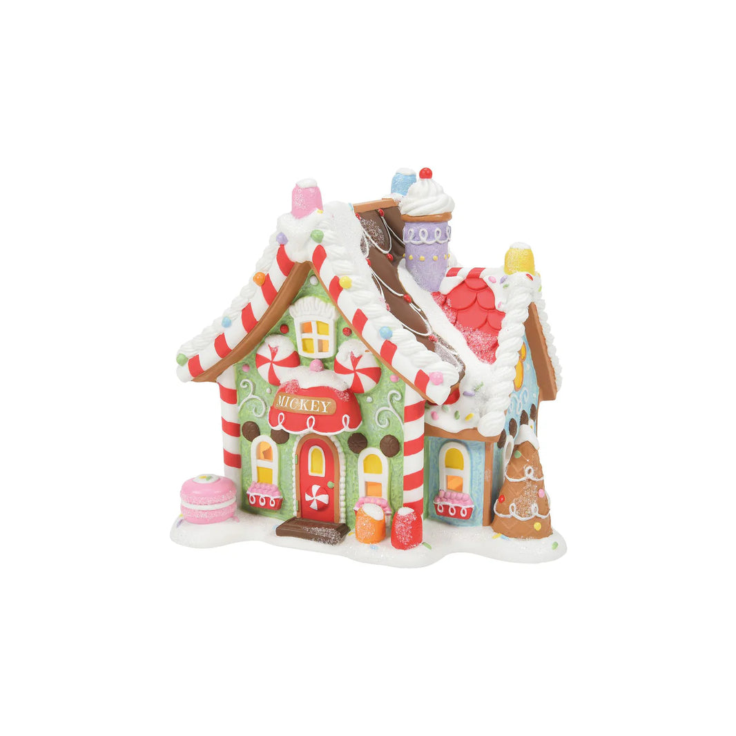 Mickeys Peppermint Village | Department 56 | Lighted House