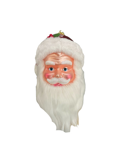 12" Oversized Santa Glass Ornament | One Hundred 80 Degrees