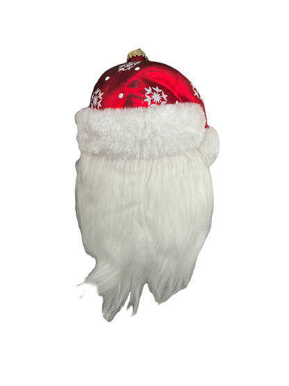 12" Oversized Santa Glass Ornament | One Hundred 80 Degrees