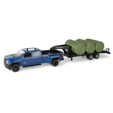 Big Farm Chevy 1:16 Scale Pickup and Trailer