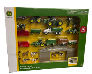 John Deere 70-Piece Farm Toy Play Set