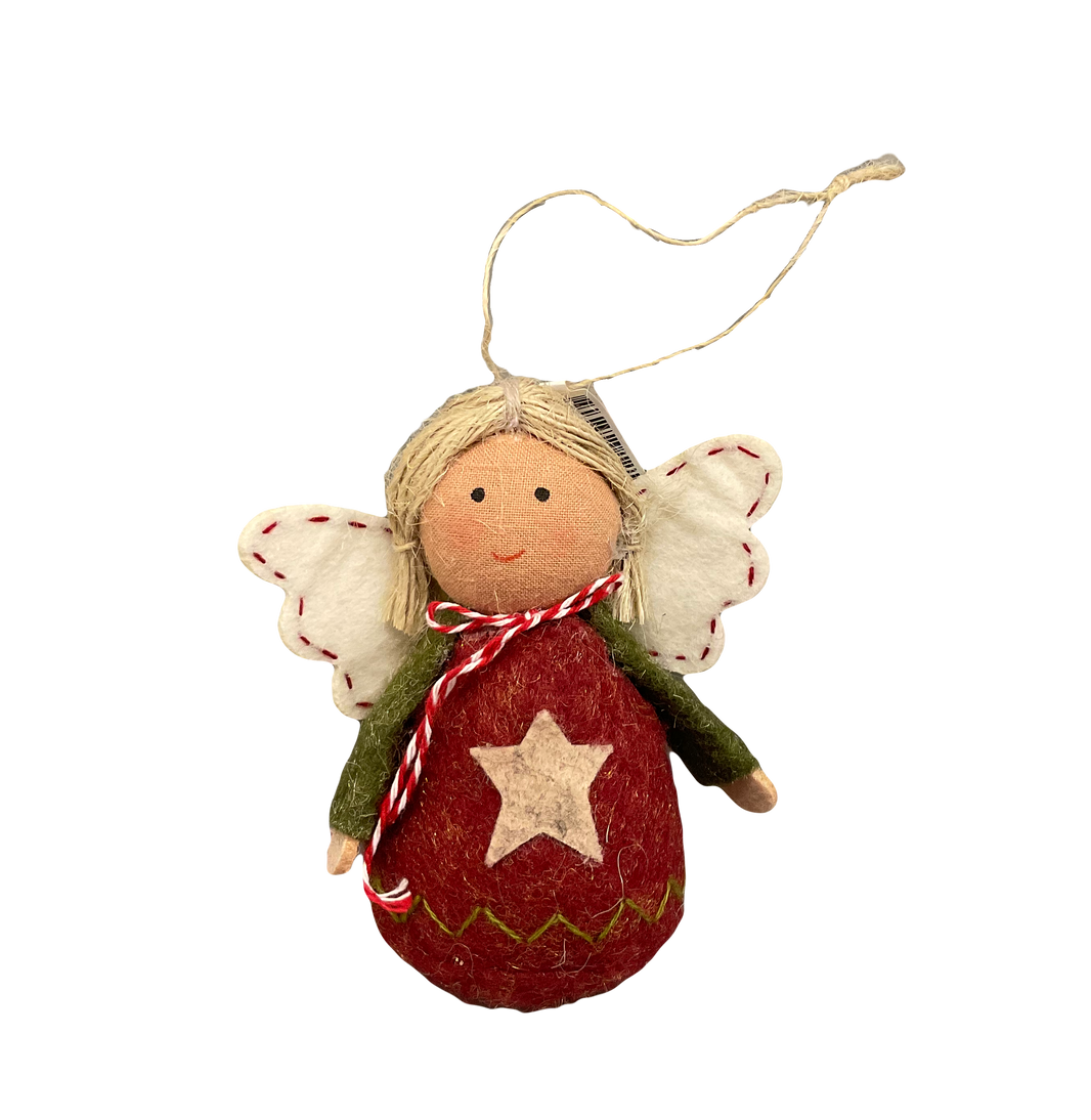 Primitive Angel Ornament | One Hundred 80 Degrees
