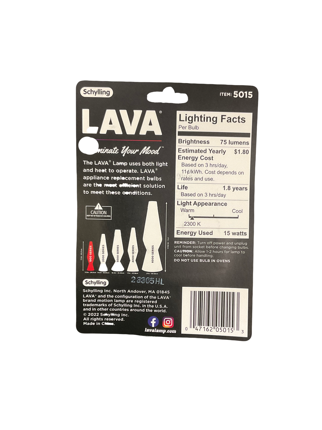 15w Lava Lamp Bulb Replacement