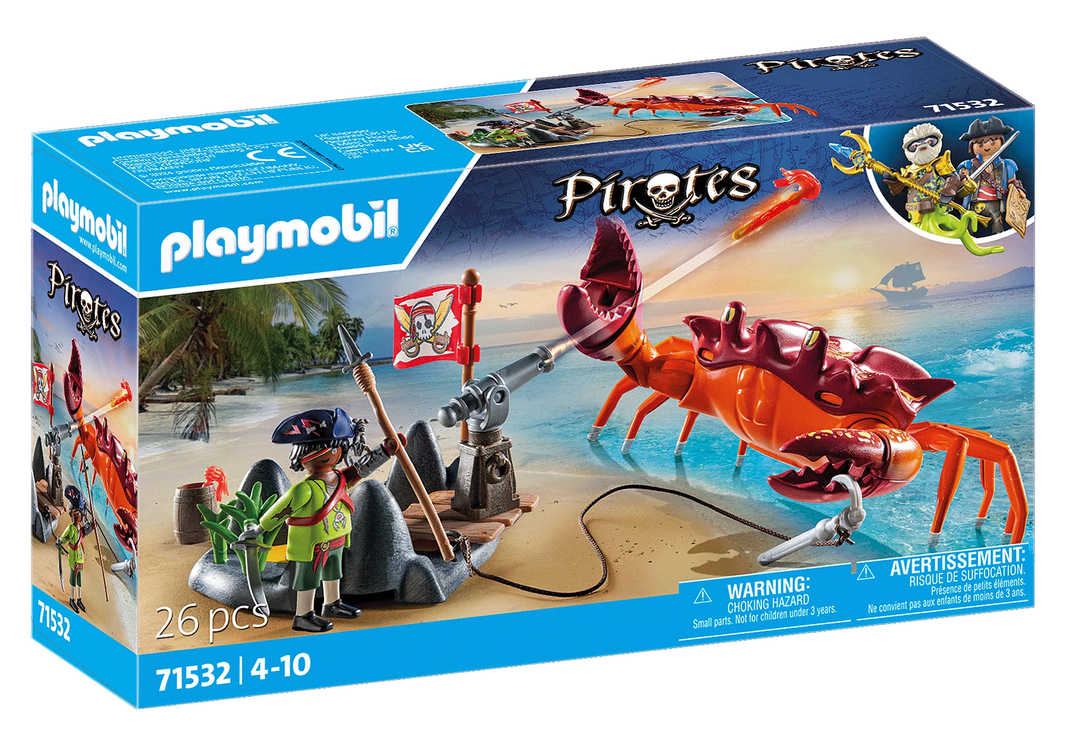 Playmobil Battle Against The Giant Crab| 71532