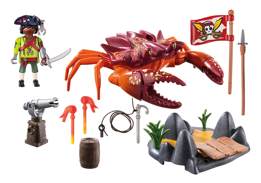 Playmobil Battle Against The Giant Crab| 71532