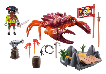 Playmobil Battle Against The Giant Crab| 71532