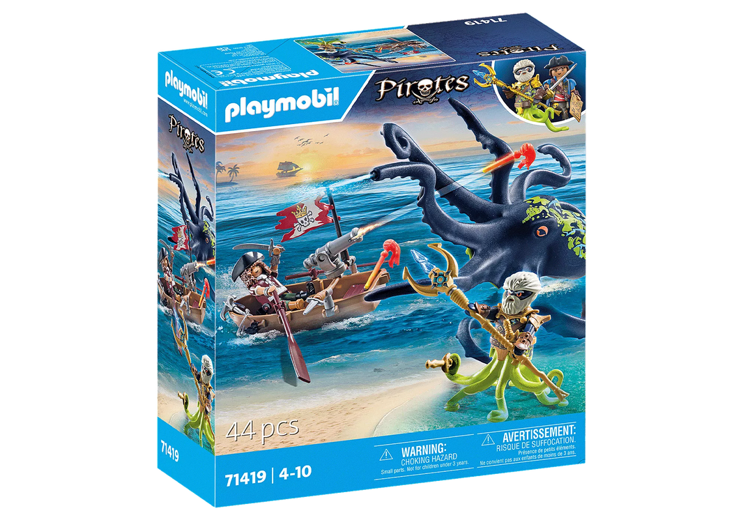 Playmobil Battle with The Giant Octopus | 71419