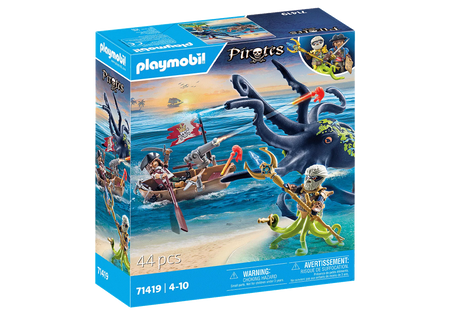 Playmobil Battle with The Giant Octopus | 71419